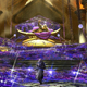 Destiny 2 raid boss Calus sits on his opulent throne in the Leviathan.